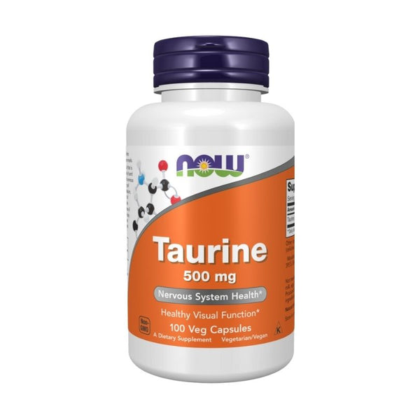 Taurinas 500 mg (100 veganiškų kapsulių)