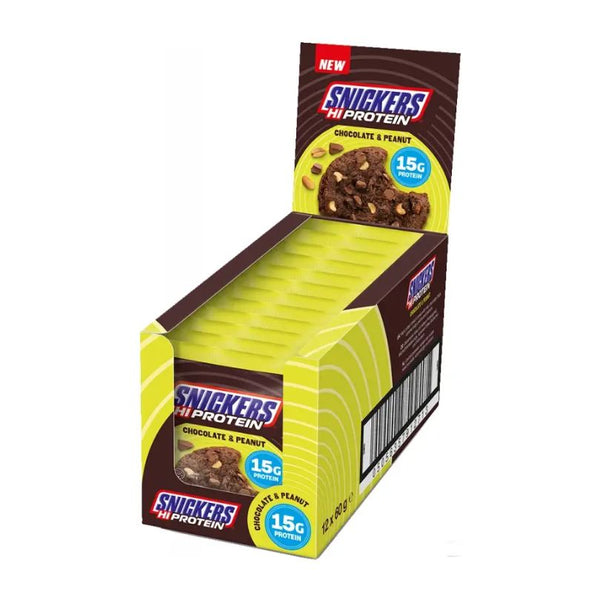 Snickers Hi-Protein proteīna cepums (12 x 60 g)