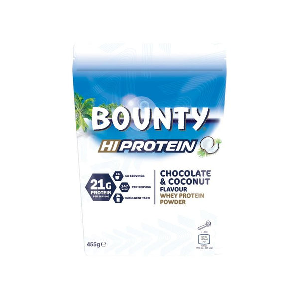 Bounty Hi-Protein baltymų milteliai (455 g)