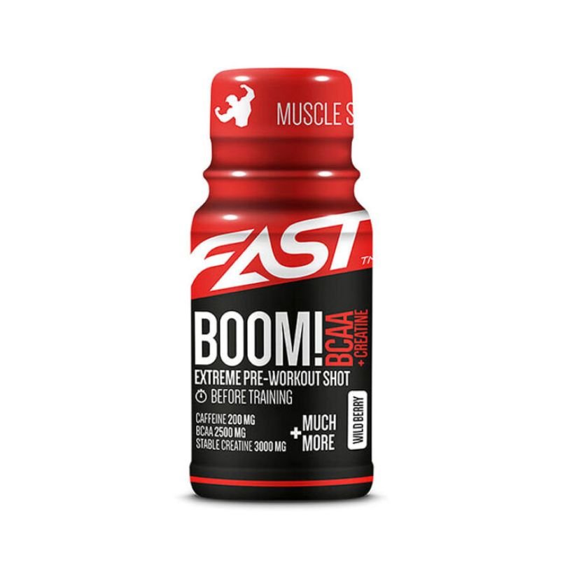 FAST Boom! BCAA Shot (60 ml) - FAST - Vitamins.lv