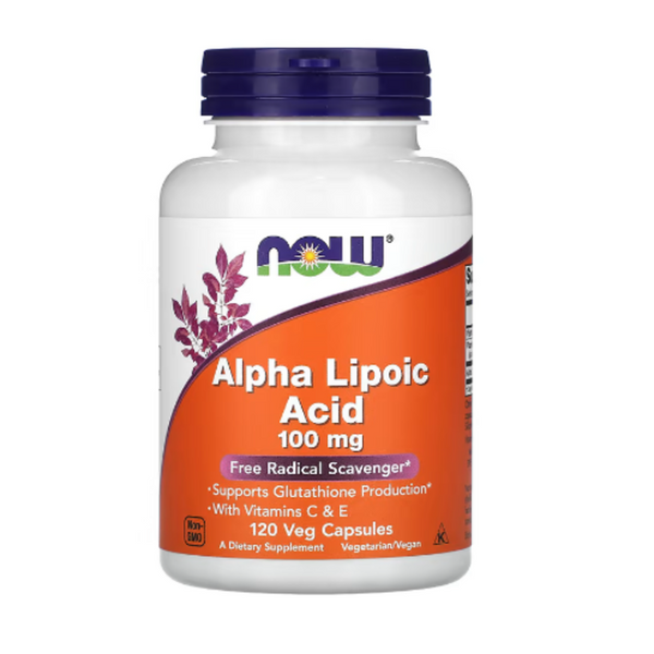 Alfa-lipoehape 100 mg (60 - 120 kapslit)