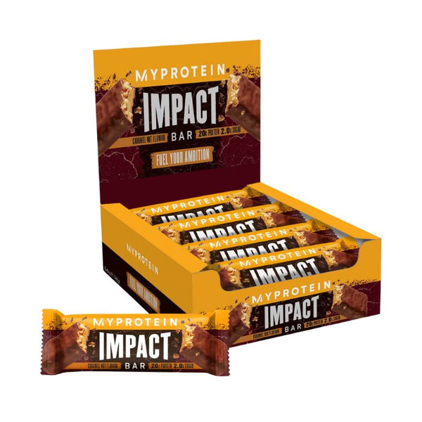 Impact baltyminis batonėlis (12 x 64 g)