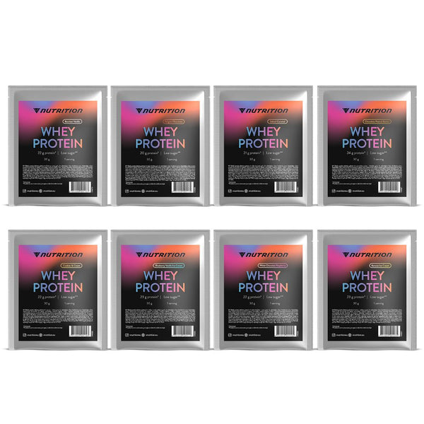 Whey Protein Sample Kit (8 x 30g)