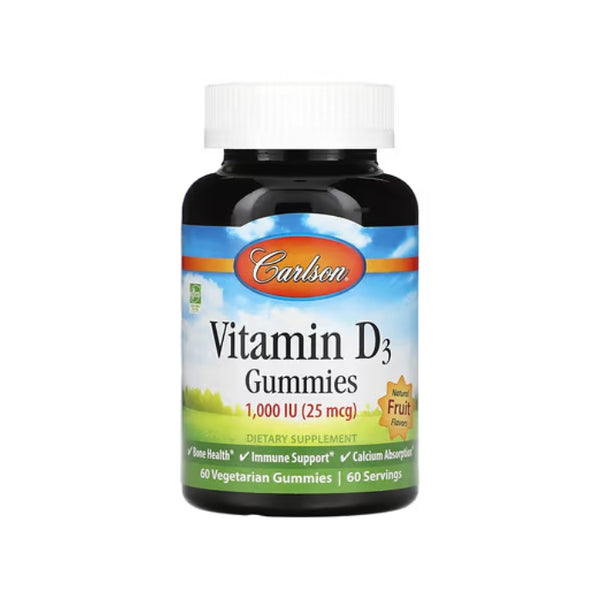D3-vitamiin (60 kummikommi)
