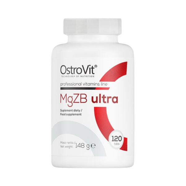 OstroVit MgZB Ultra - magneesium, tsink, vitamiin B6 (120 tabletti)