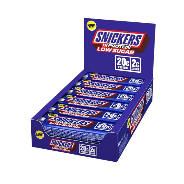 Snickers Low-Sugar Hi-Protein batoon (12 x 57 g)