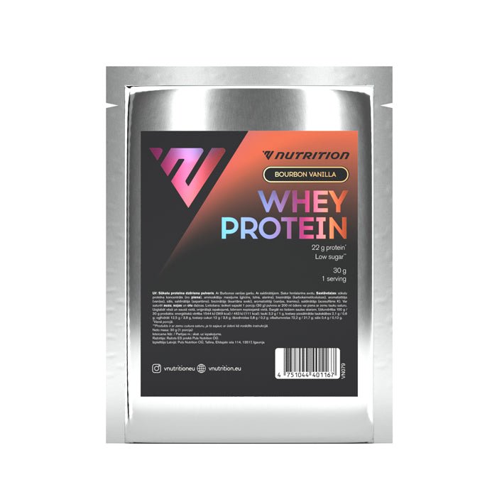Whey Protein pulvera paraugs (30 g) - VNutrition - Vitamins.lv