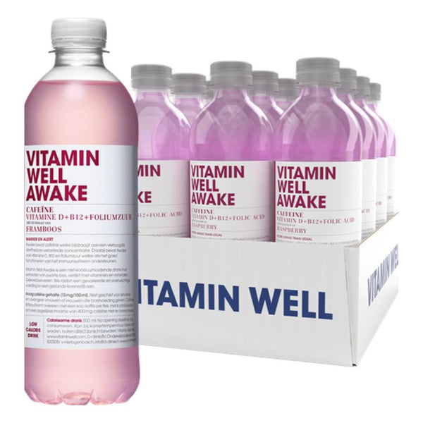 VitaminWell vitamiinivesi (12 x 500 ml)