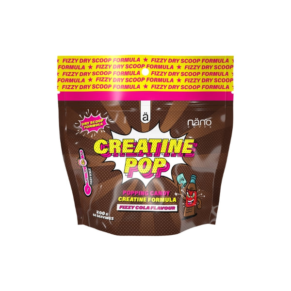 Kreatīns "Creatine Pop" (200 g) - NanoSupps - Vitamins.lv