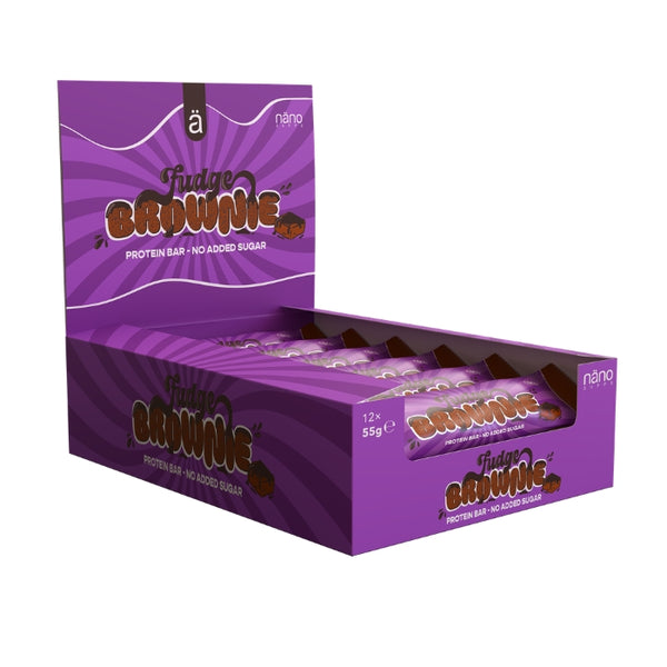 NanoSupps Proteīna batoniņš (12 x 55 g) - NanoSupps - Vitamins.lv