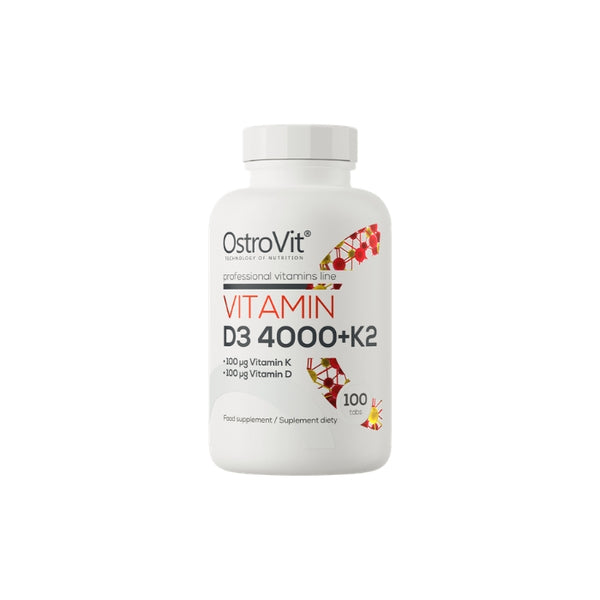Vitamiin D3 4000 + K2 (100 tabletti)