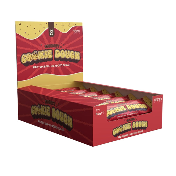 NanoSupps Proteīna batoniņš (12 x 55 g) - NanoSupps - Vitamins.lv