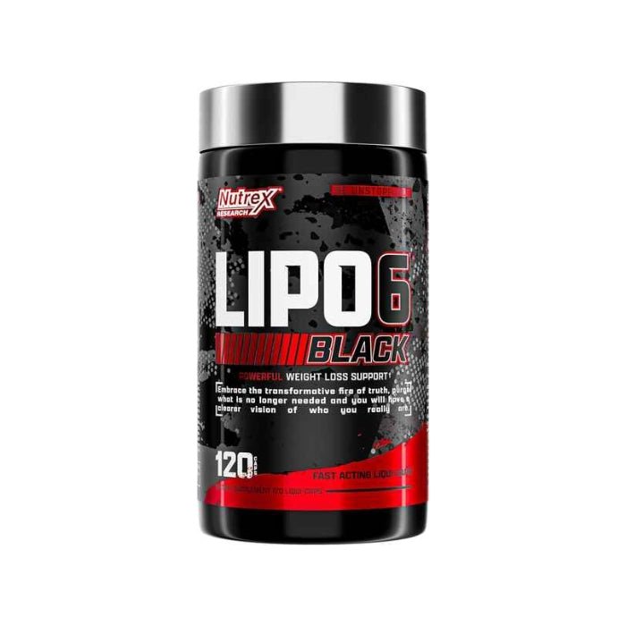 Lipo 6 Black (120 kapsulas) - Nutrex - Vitamins.lv
