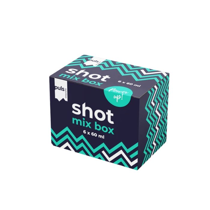 PULS Pre - workout un Energy Shot MIX kaste (6 x 60 ml) - Puls Nutrition - Vitamins.lv