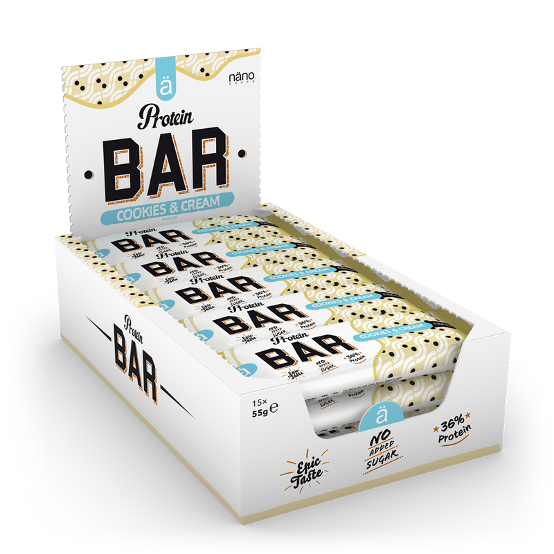NanoSupps Protein Bar (15 x 55 g)  NanoSupps.
