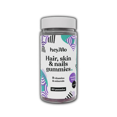Hair, skin & nails gummies (60 košļājamās tabletes)  HeyMo.