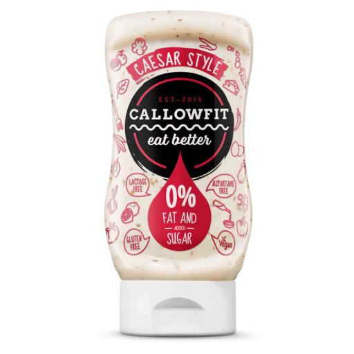 Cēzara stila mērce ar zemu kaloriju daudzumu (300 ml)  Callowfit.