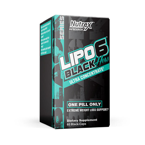 Lipo-6 Black Hers Ultra Concentrate sievietēm (60 kapsulas)  Nutrex.